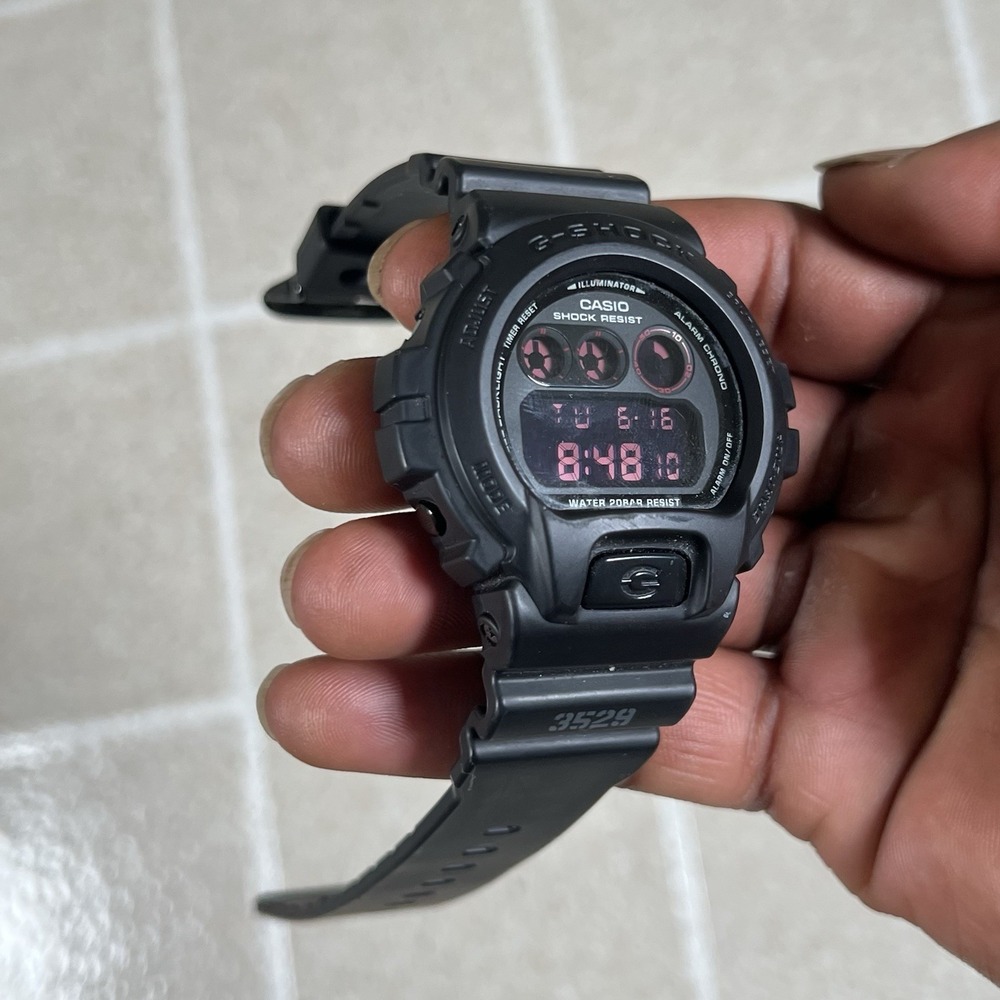 Casio DW6900MS-1 G-Shock Military Concept Black Digital Watch
